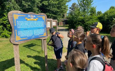 Sortie des CM1 ont été au château de Laas