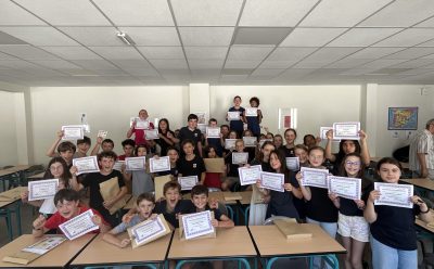 Récompenses concours kangourou des mathématiques