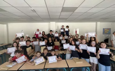 Récompenses concours kangourou des mathématiques